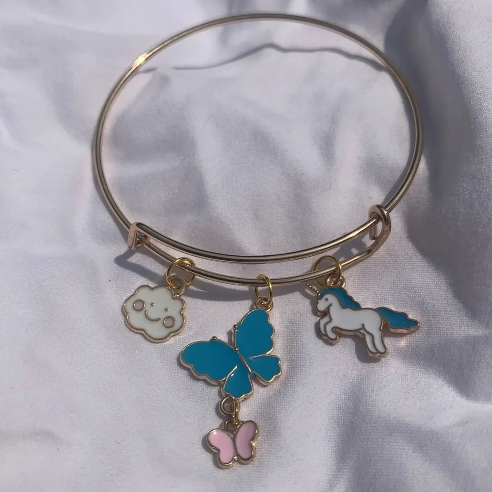 Brand New! Handmade! Adjustable Charm Bracelet - Picture 5 of 7